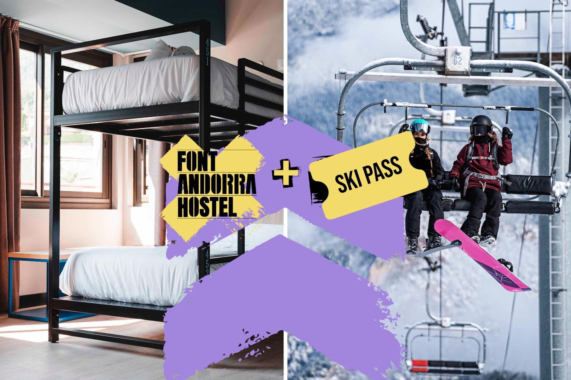 Font Andorra Hostel ラ・マッサナ エクステリア 写真