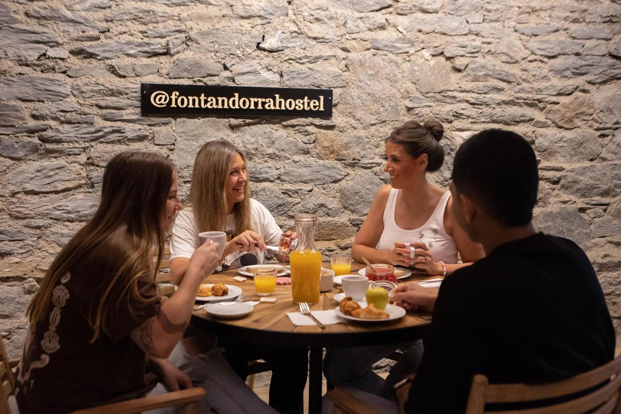 Font Andorra Hostel ラ・マッサナ エクステリア 写真