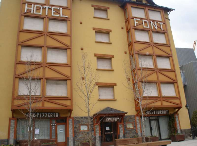 Font Andorra Hostel ラ・マッサナ エクステリア 写真